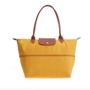 Longchamp Le Pliage Expandable Large Nylon Tote Sun Yellow